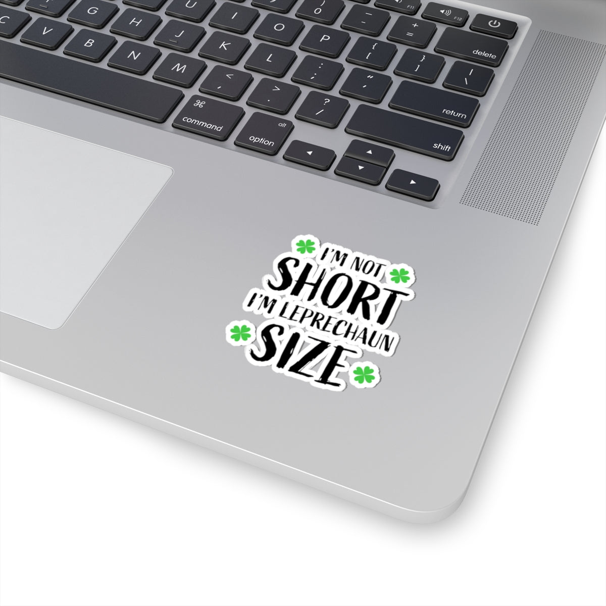 Cute Leprechaun Size Kiss-Cut Stickers for Laptop, Saint Patrick's Day Decor, Funny Gift for Kids, Cheerful Wall Art, Holiday Accessories